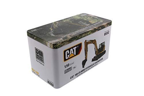 Mini Hydraulic Excavator 1/50 Diecast Model – CAT 309 CR, Work Tools, High Line