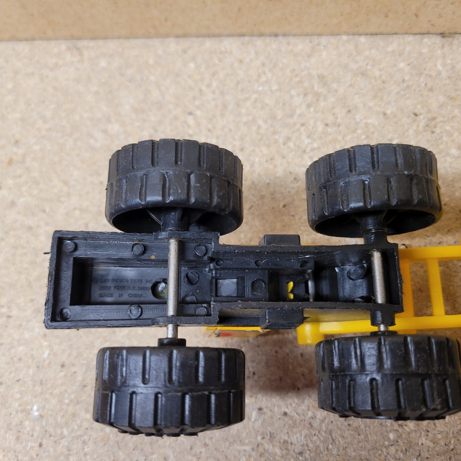 VTG Remco Construction Vehicles Lot of 7 – Late 1980s – Metal And Plastic