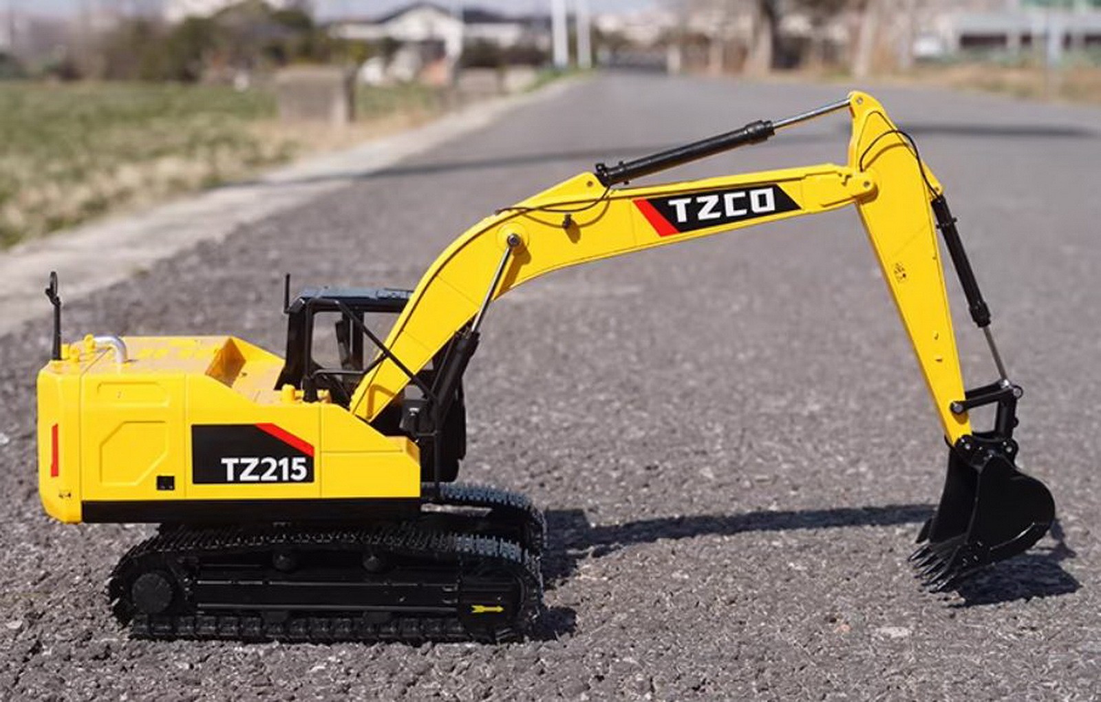 1/30 Scale TZCO TZ215 Hydraulic Excavator Diecast Model Gift Collection NIB