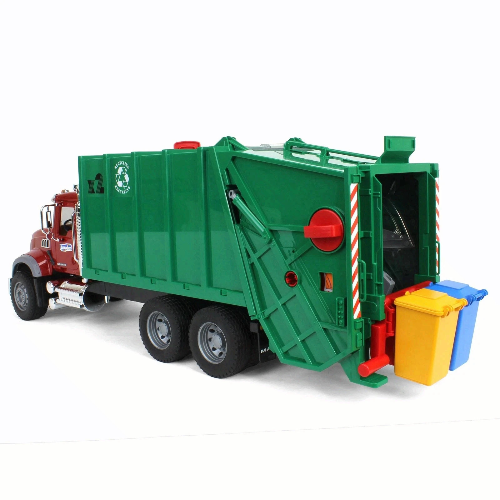 1/16th Bruder MACK Granite Rear Loading Garbage Truck 02812