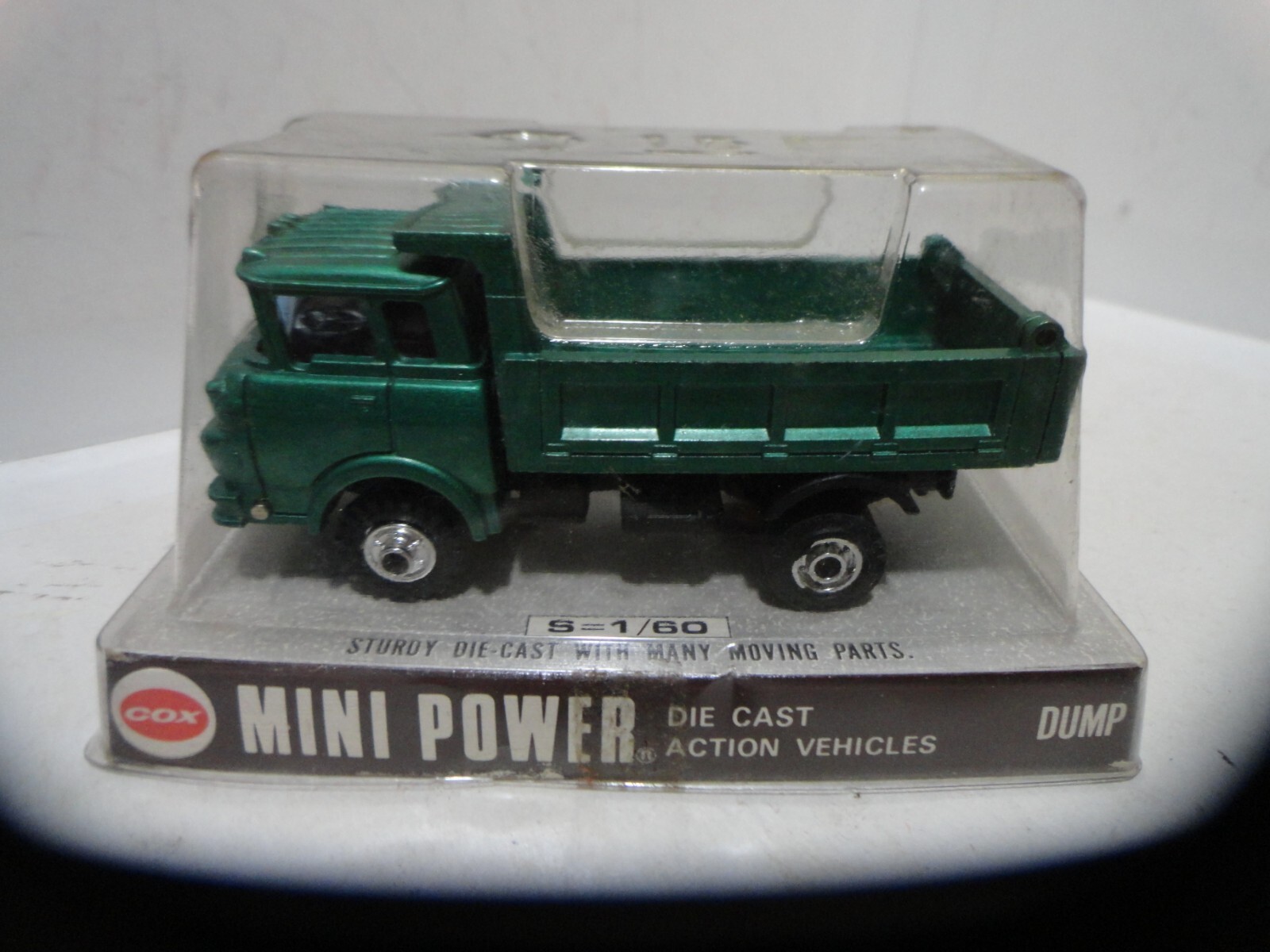 Shinsei COX 4215 GMC Truck Series 1:60 Scale GMC Dump Truck Vintage Green