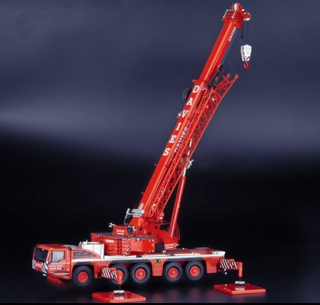 IMC MODELS,Mobile crane DEMAG AC 220-5 DAVIES Limited to 150 ex., 1/50, IMC32…