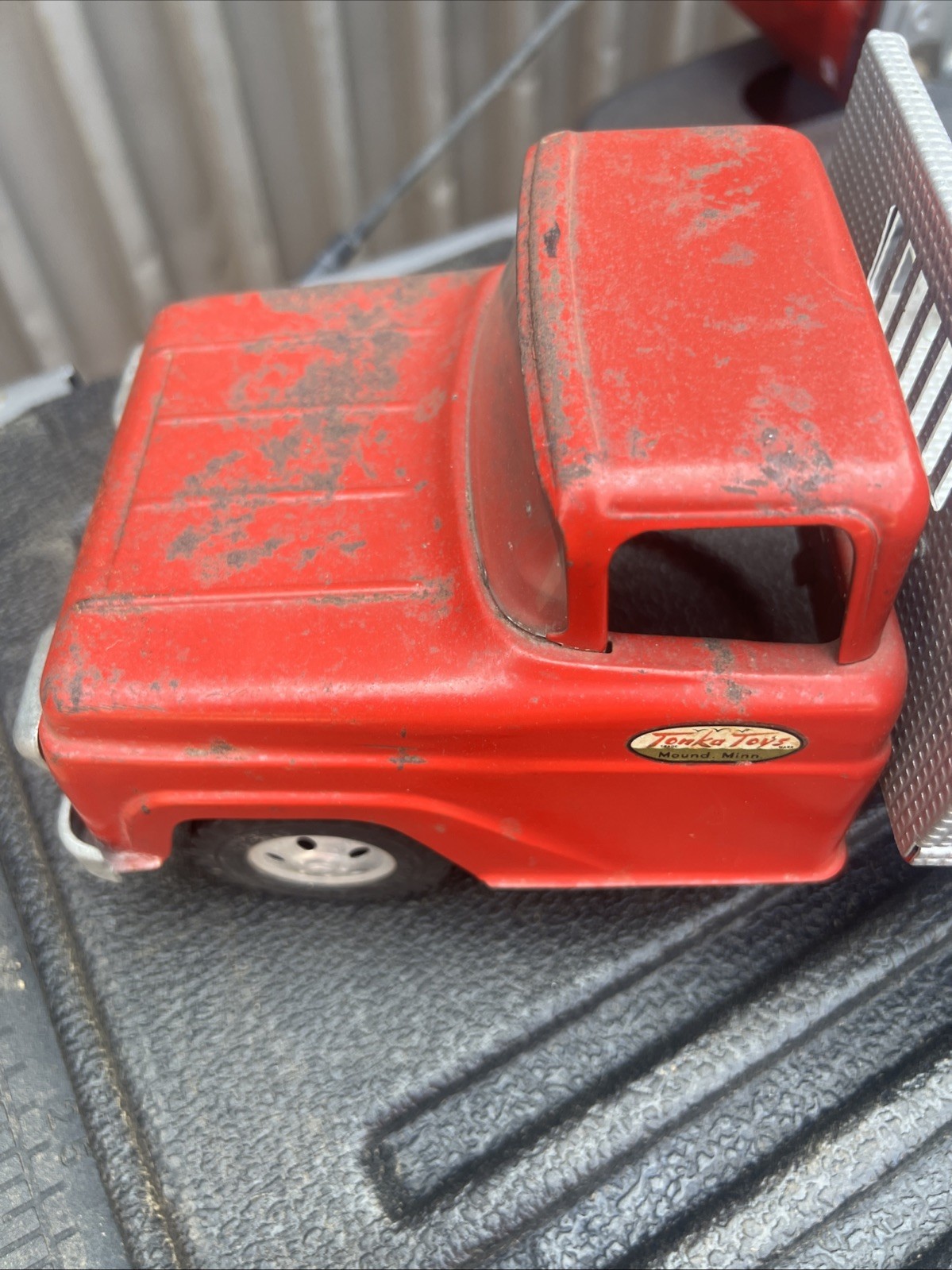 Vintage 1958 Tonka Utility Truck # 03 in catalog original condition w play wear