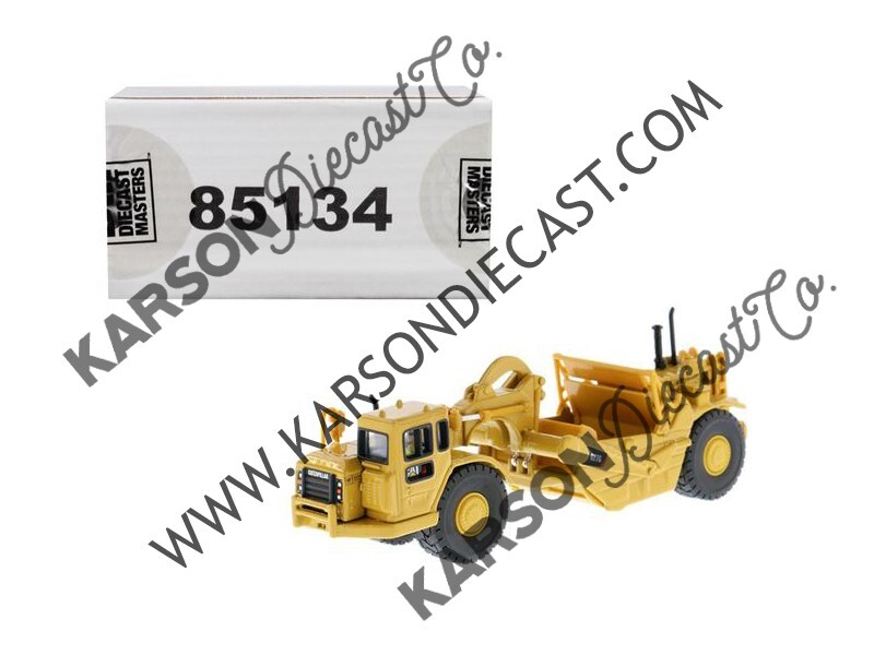 CAT 627G Wheel Tractor Scraper 1:87 HO Scale Model – Diecast Masters – 85134