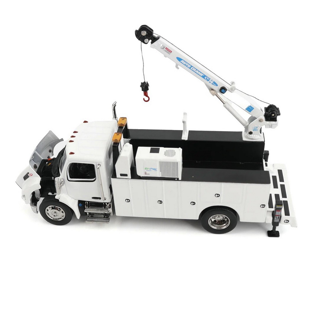 DM 1/50 Peterbilt Model 536 Auto-Crane with Miller EnPak Diecast Model 71214