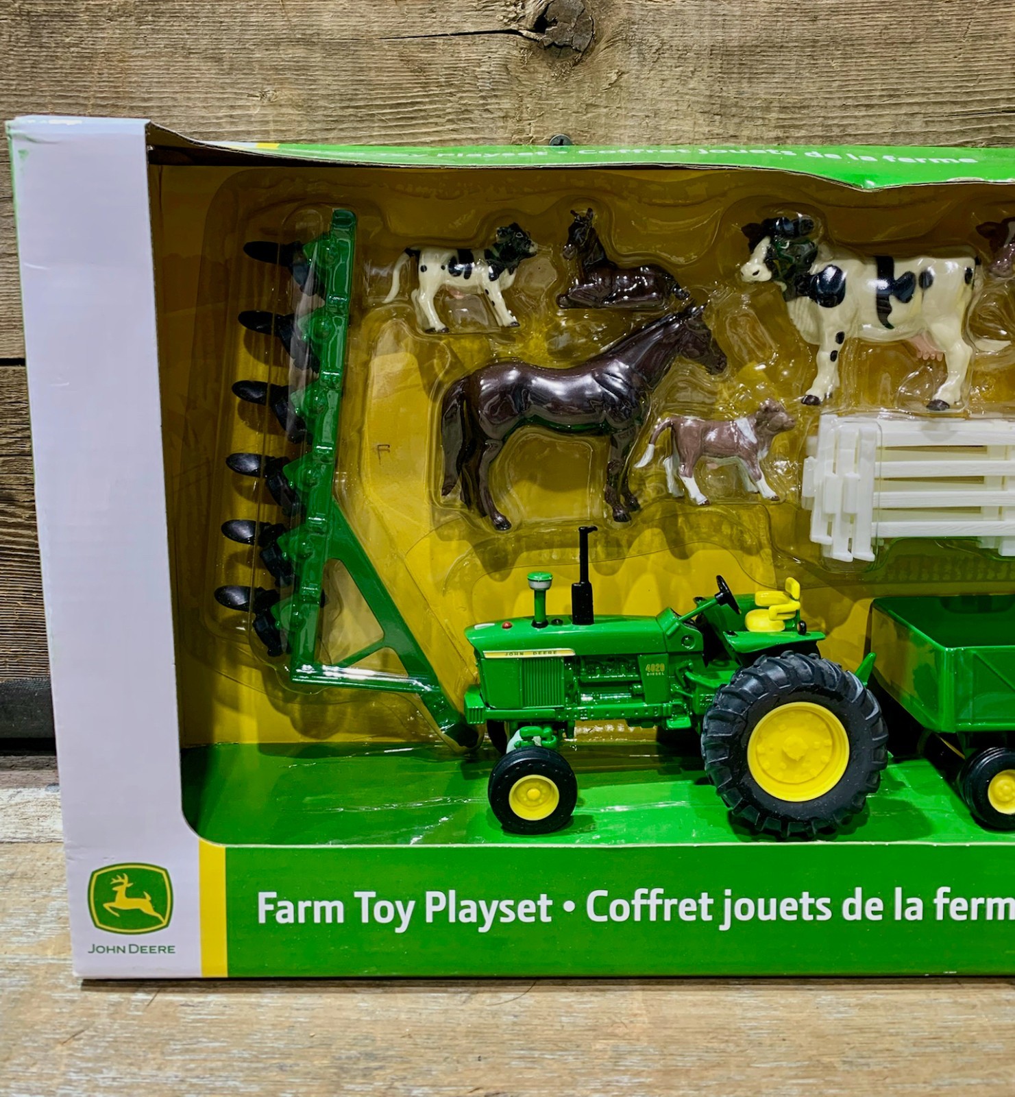 ERTL, Tomy, John Deere, Farm Toy Playset, LP64818, NIB