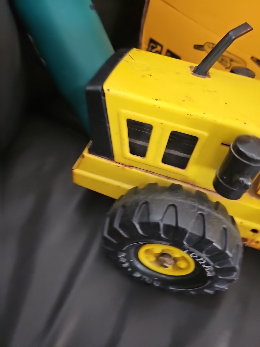 Vintage Tonka Toys 70’s Pressed Steel Mighty Loader Tonka Metal Heavy Equipment