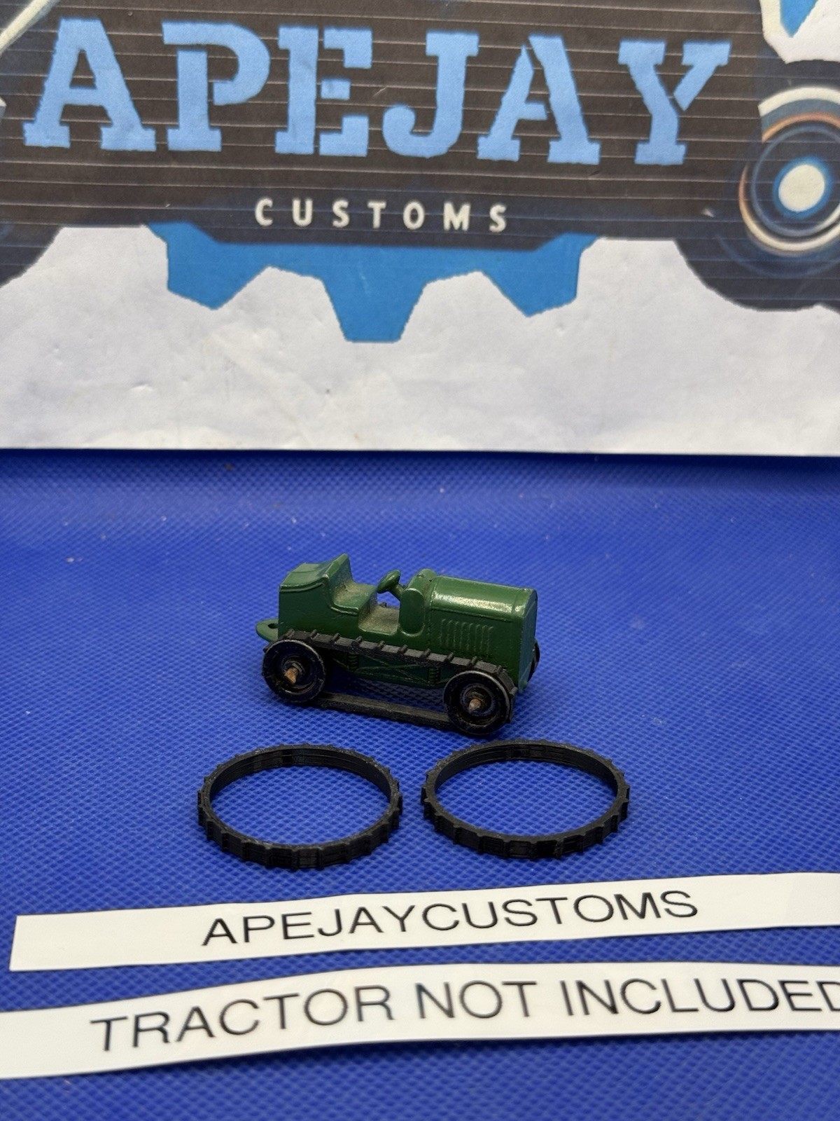 1 set of new tracks for VINTAGE 1930s PREWAR TOOTSIE TOY BULLDOZER – TRACTOR