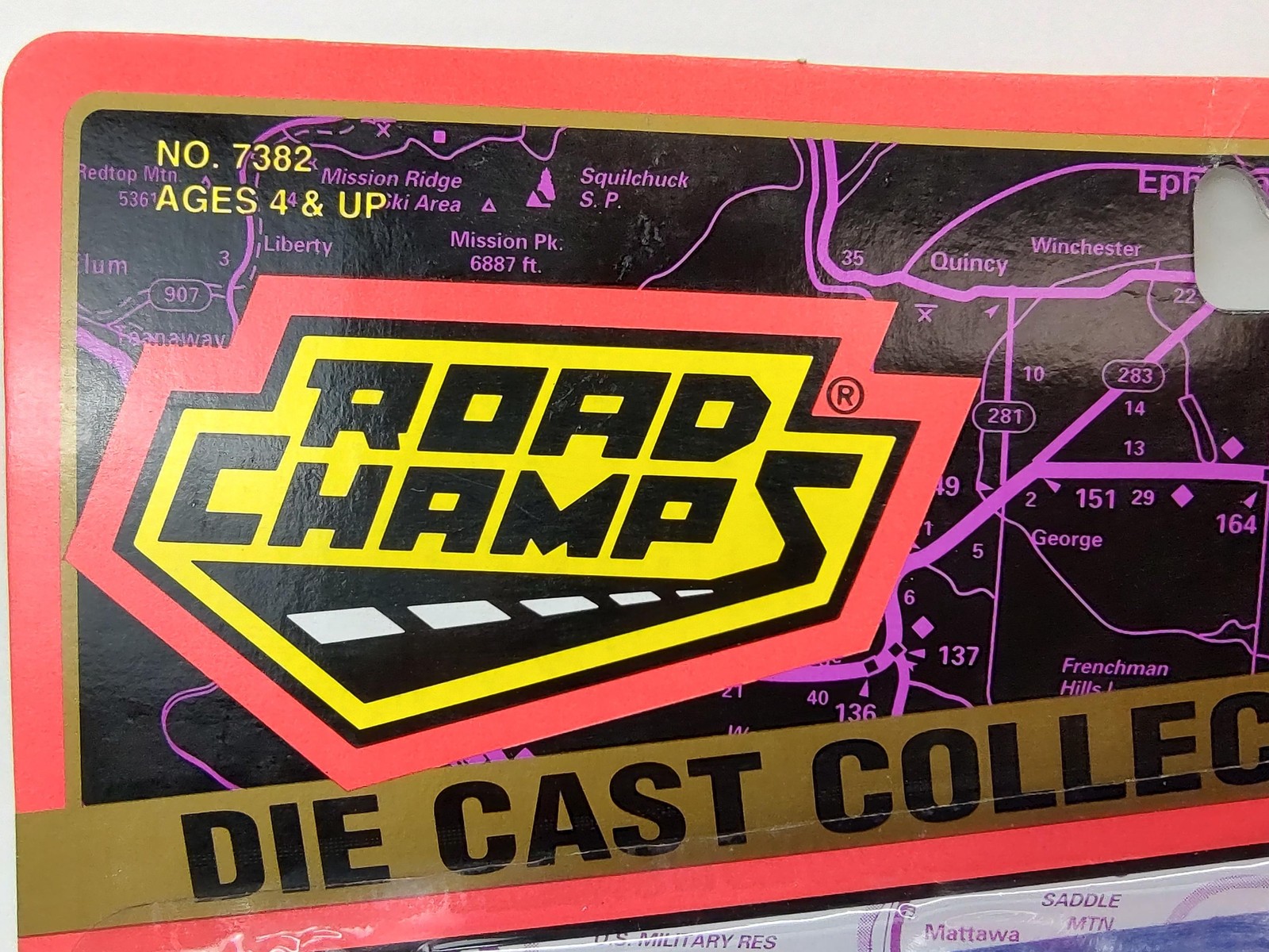 Vintage 1996 Road Champs Goodyear Die Cast Semi Truck Trailer #7382 New Sealed