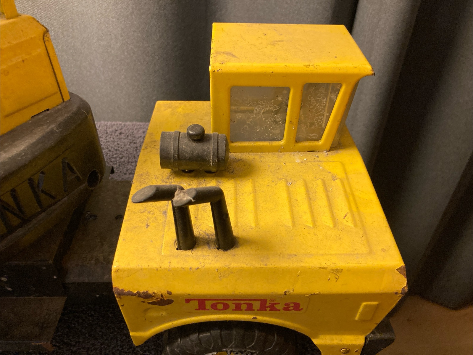 Vintage 1970s Mighty Tonka Turbo Diesel Toy Crane Truck # 37180 MR-970 Barn Find