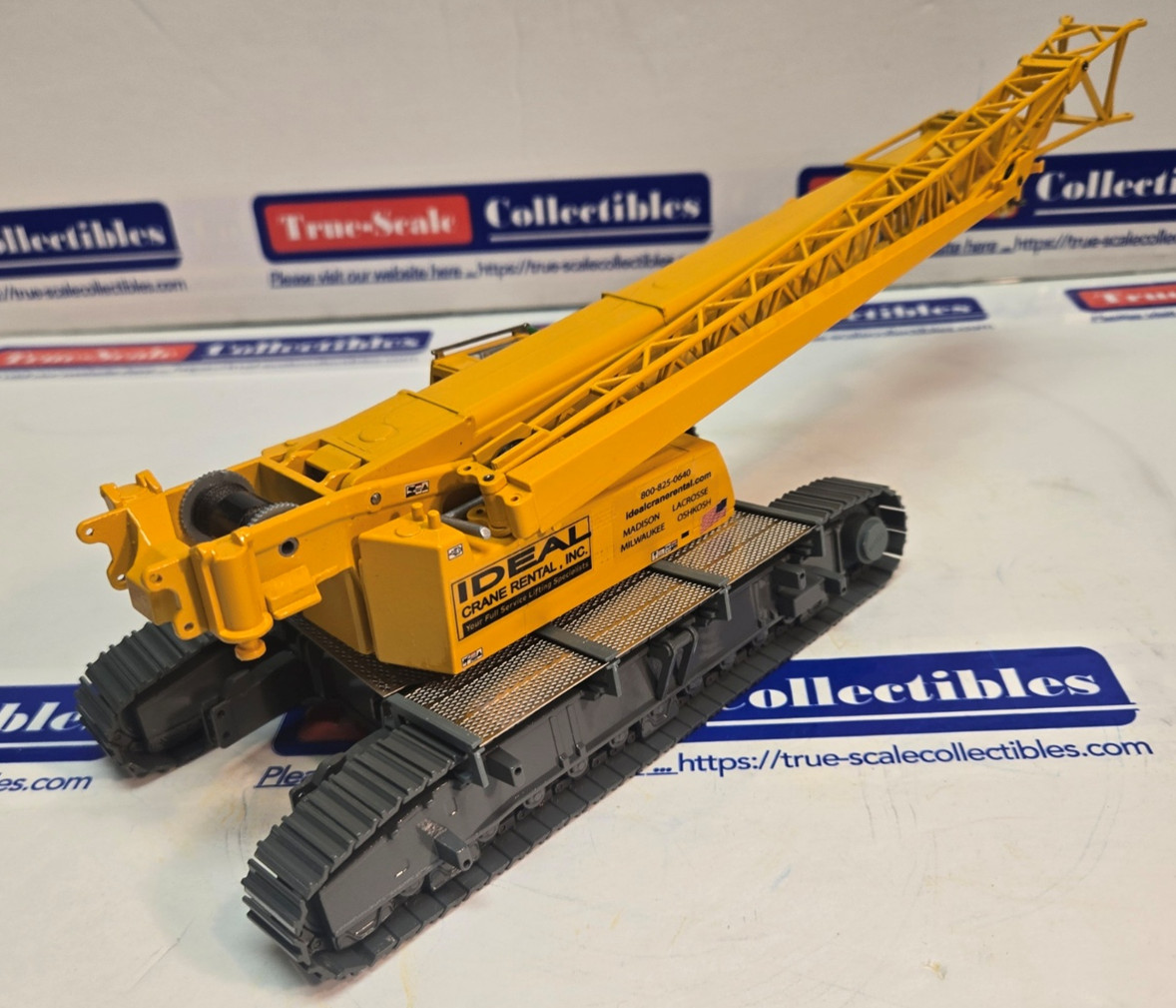 1/50 Custom IDEAL CRANE Liebherr LTR 1220 Hydraulic Crane – FREE SHIPPING !!!