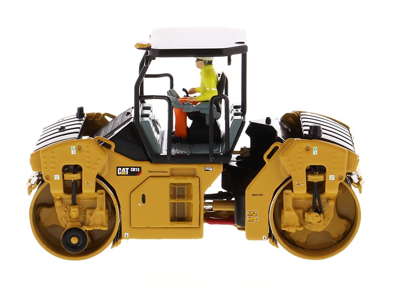 CAT Caterpillar CB 13 Tandem Vibratory Roller with ROPS Operator 1/50