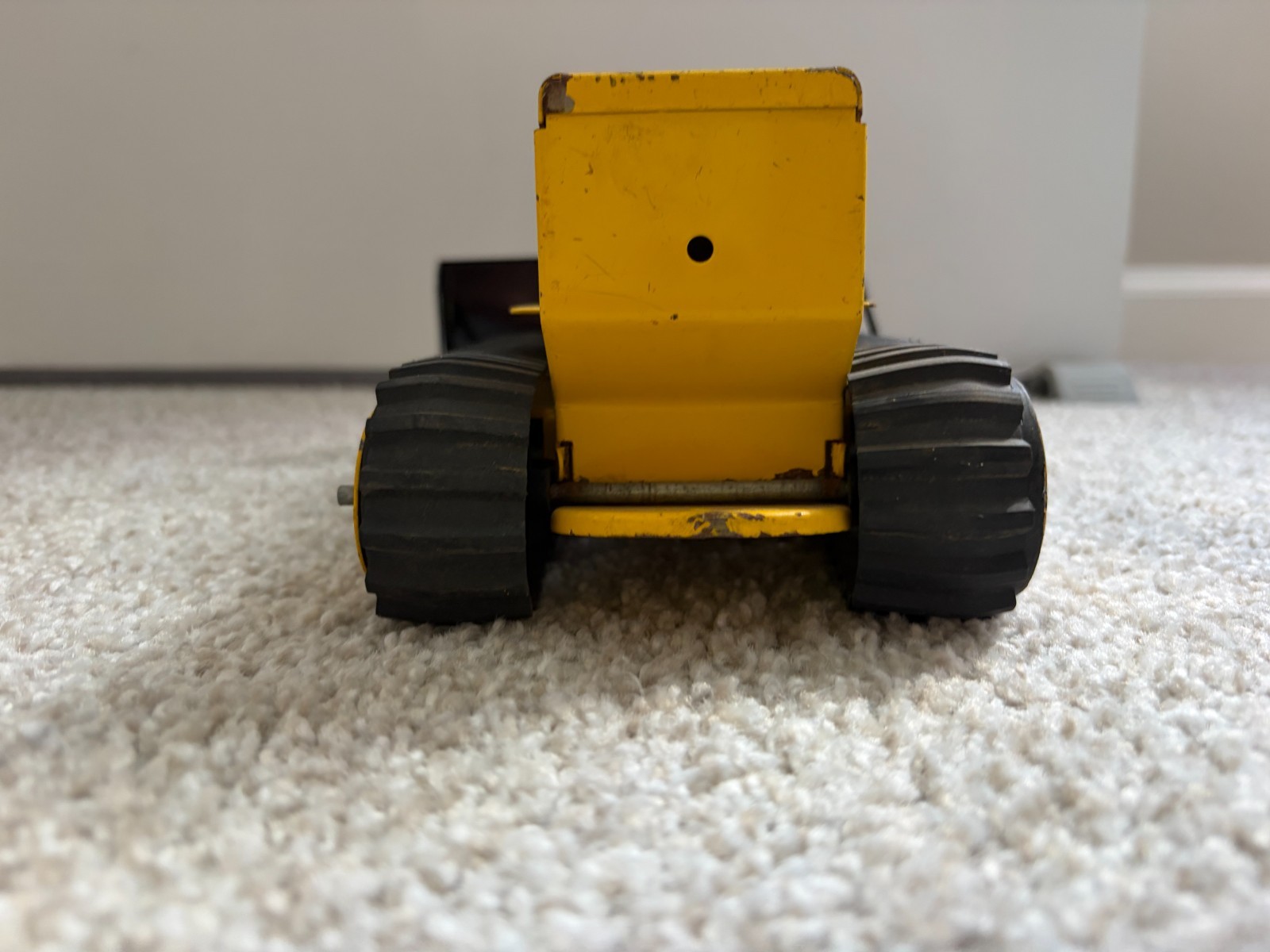 Vintage 1970’s Tonka T-6 Bulldozer Pressed Steel Original Owner