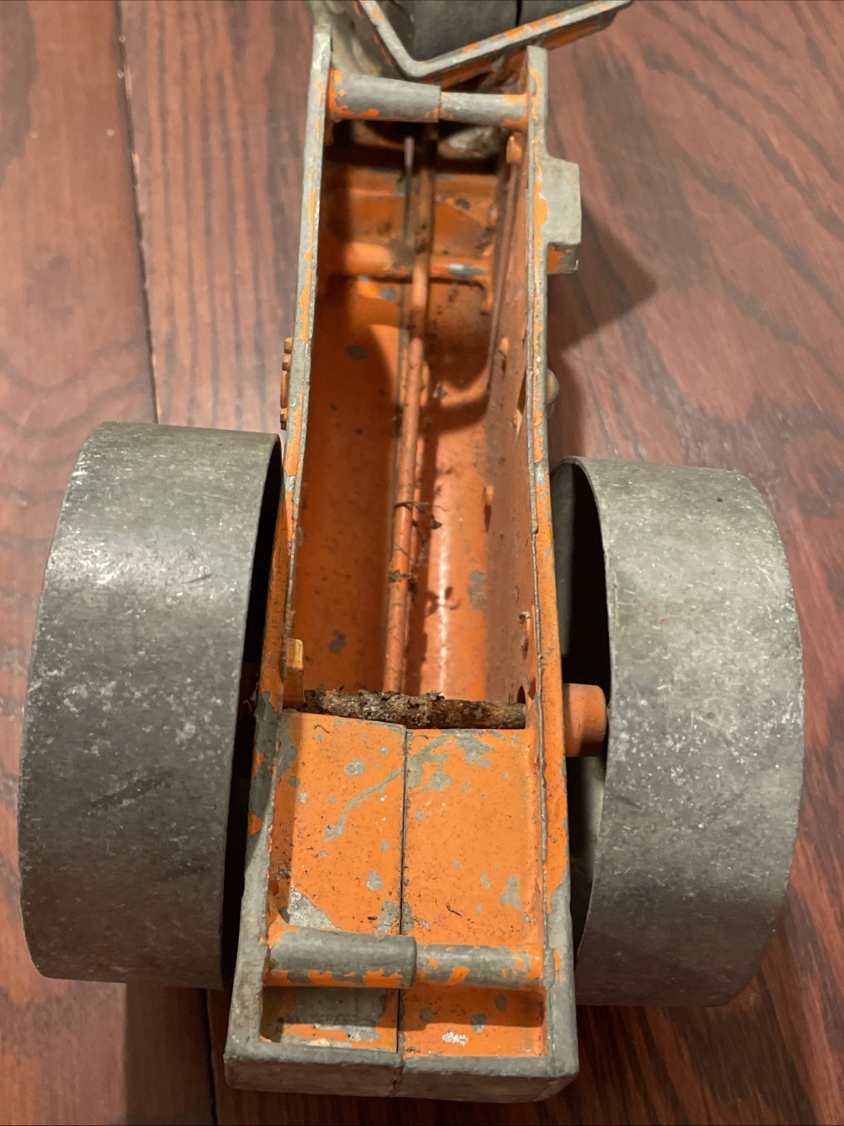 HUBLEY~DIESEL~480~STEAM ROLLER~ALUMINUM~ORIGINAL ORANGE PAINT~AS IS!!