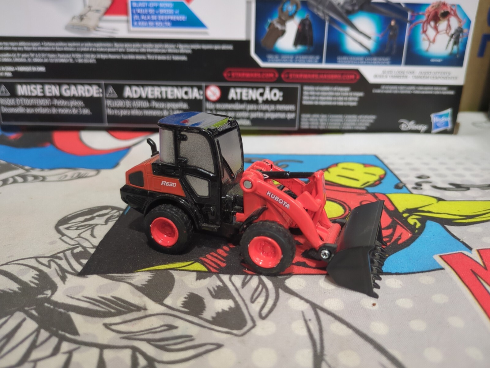 Popak New Ray Kubota R630 Wheel Loader Diecast