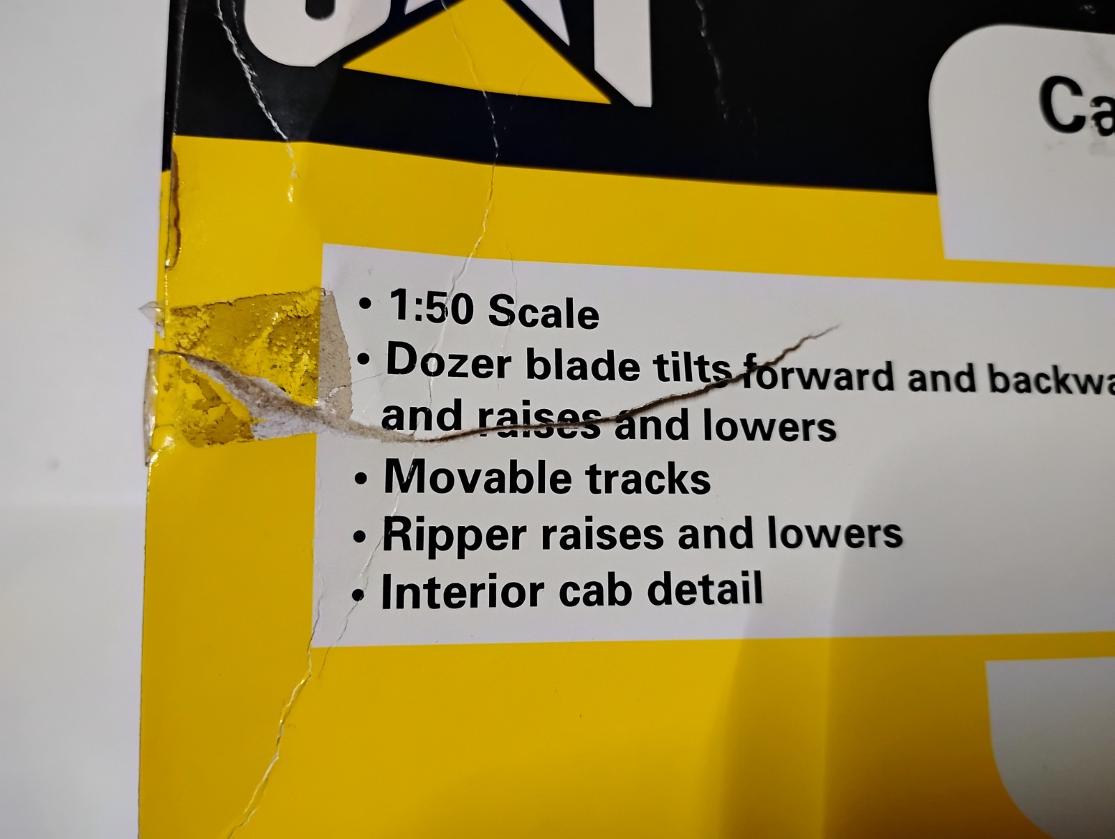 1999 Norscot Cat D11R Track Type Diecast Tractor Dozer 1/50 New