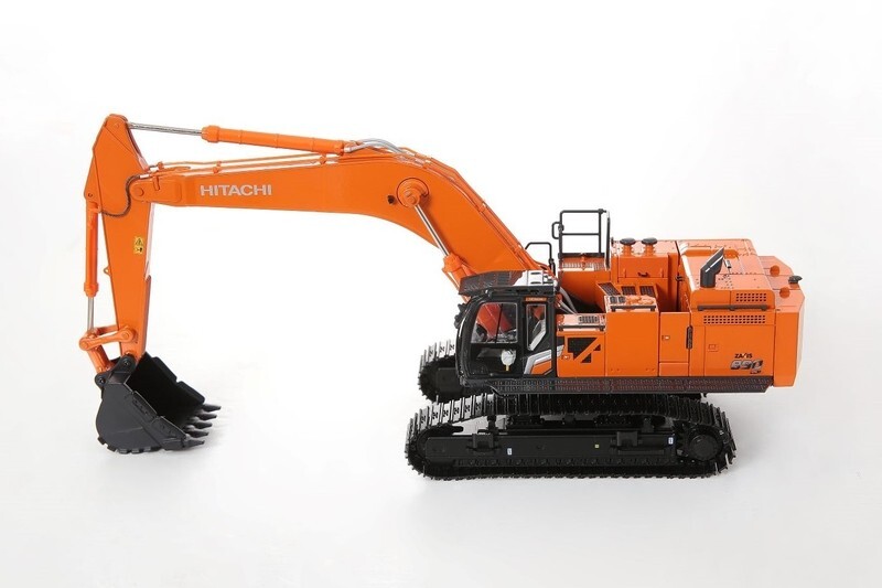 Hitachi ZX890LCH-7 Diecast Excavator Model 1/50 Scale Hydraulic Crawler Japan