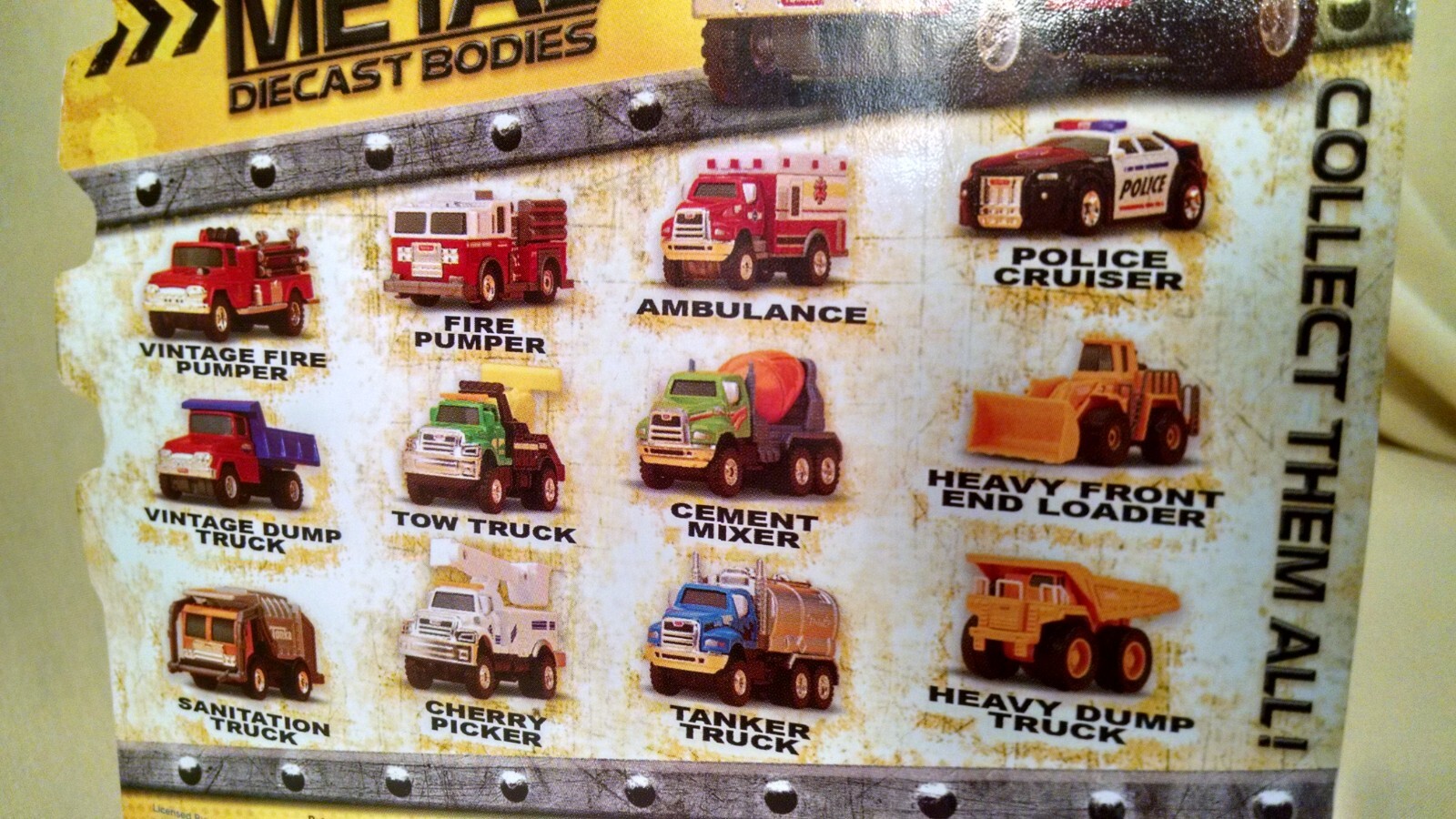 TONKA DUMP TRUCK METAL DIECAST BODIES ITEM NO 06402 NEW 2012 SEALED TOY YELLOW.
