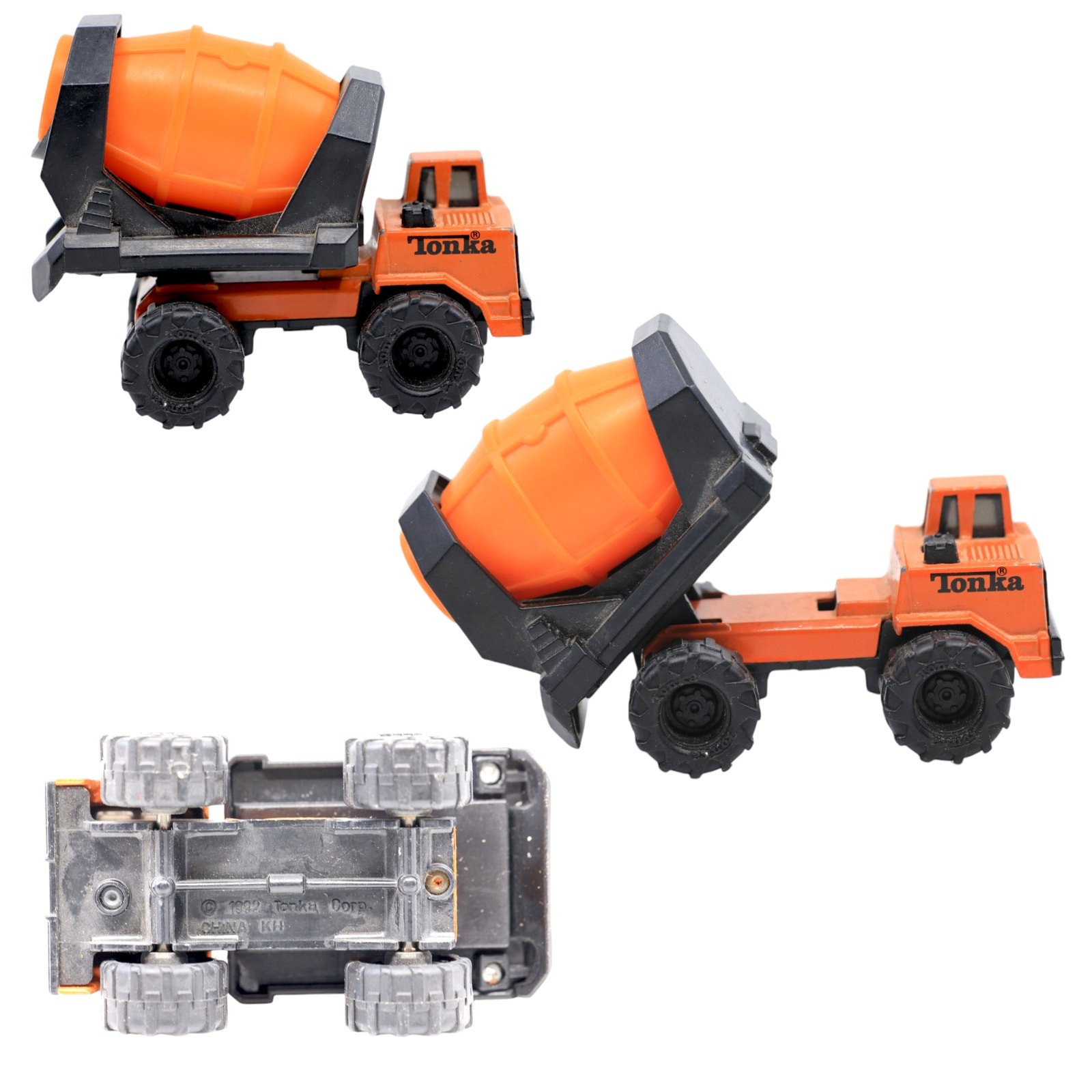 Toy Tonka Diecast Construction Trucks 1/64 Vintage 1990s [Lot of 5]