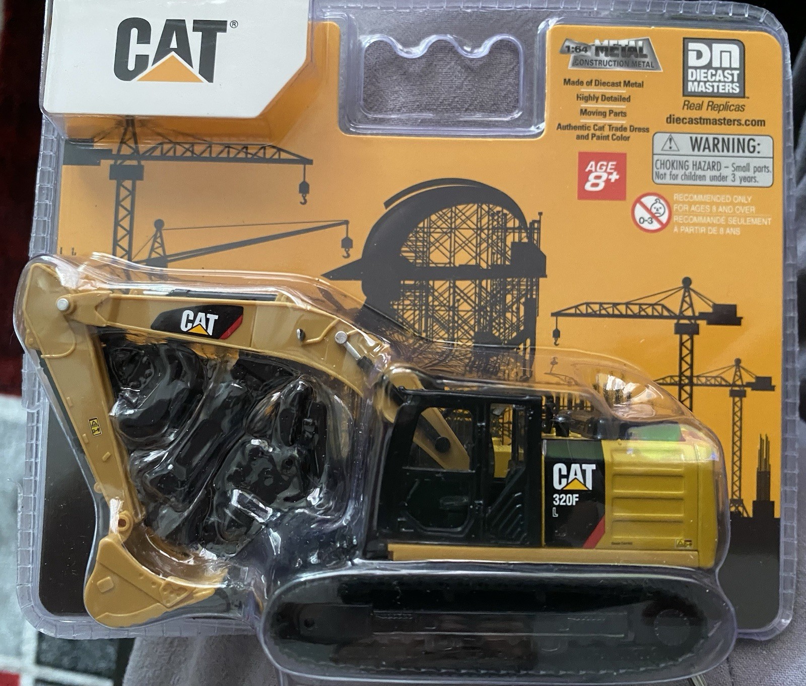 Diecast Masters CAT 320F L & 420XE 1:64 Cat Machines