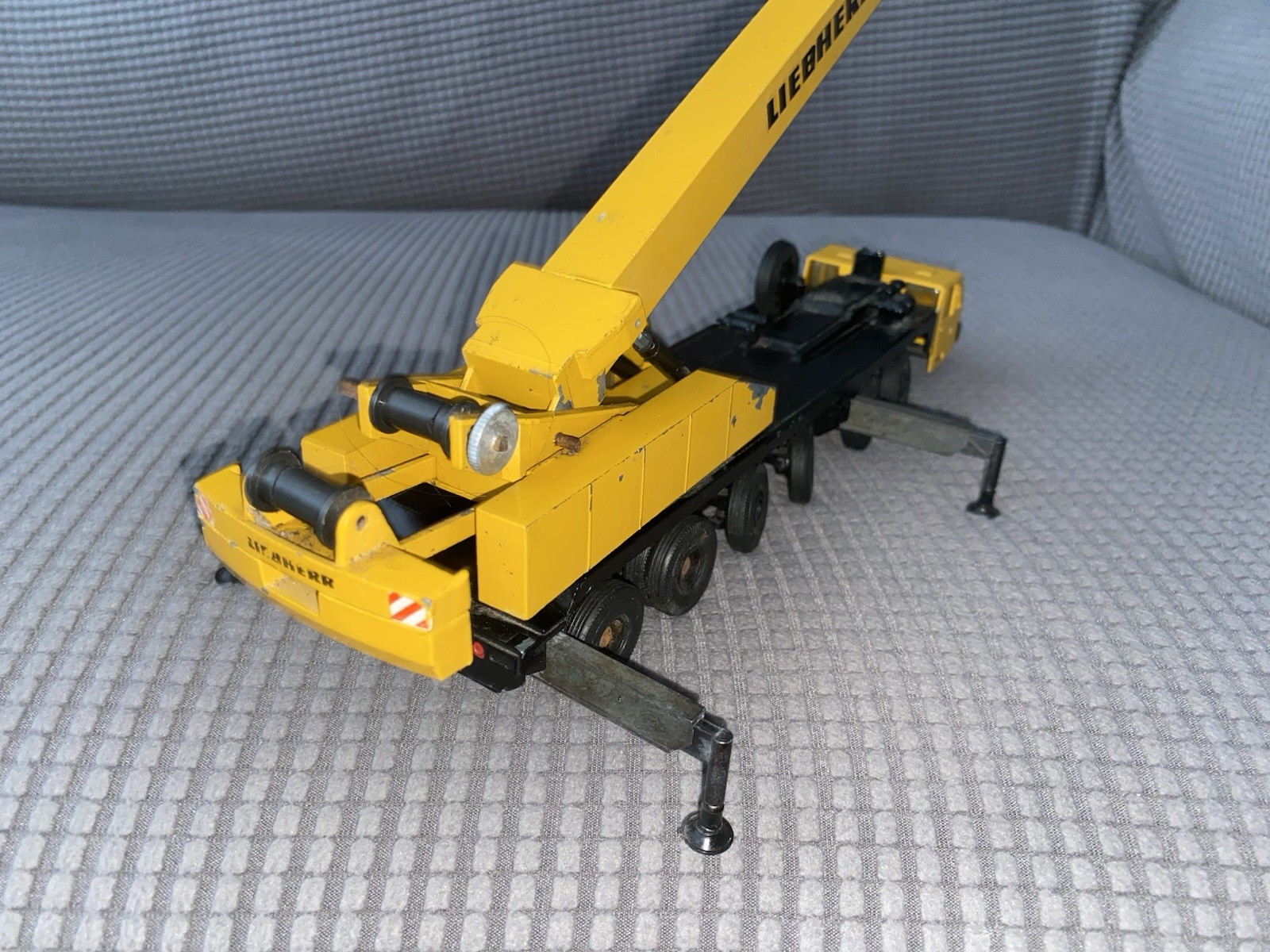 West Germany GESCHA LIEBHERR Mobile Crane w Continental Tires 12.5″