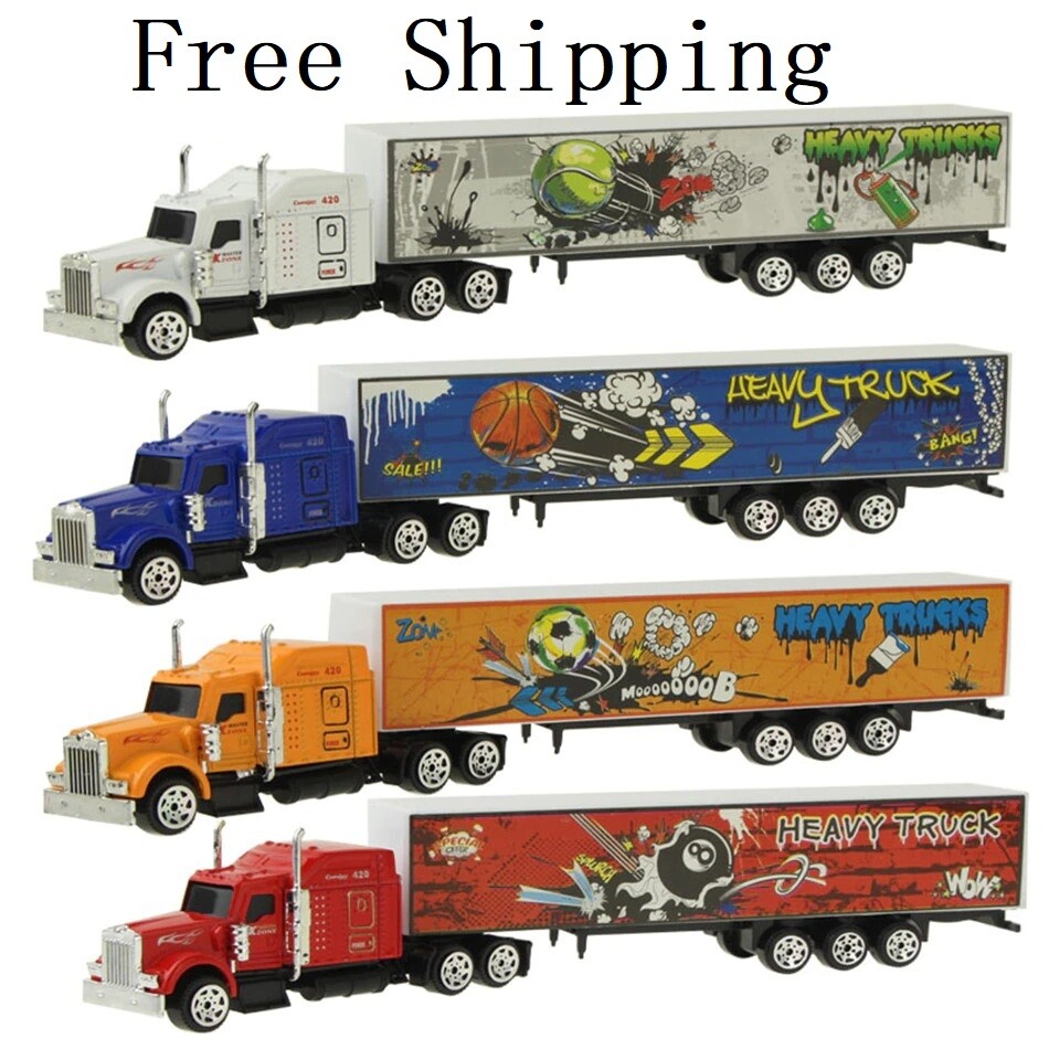 Sliding Alloy Model Diecast Car Container Oil Truck Tank Vehicles Toys Gifts