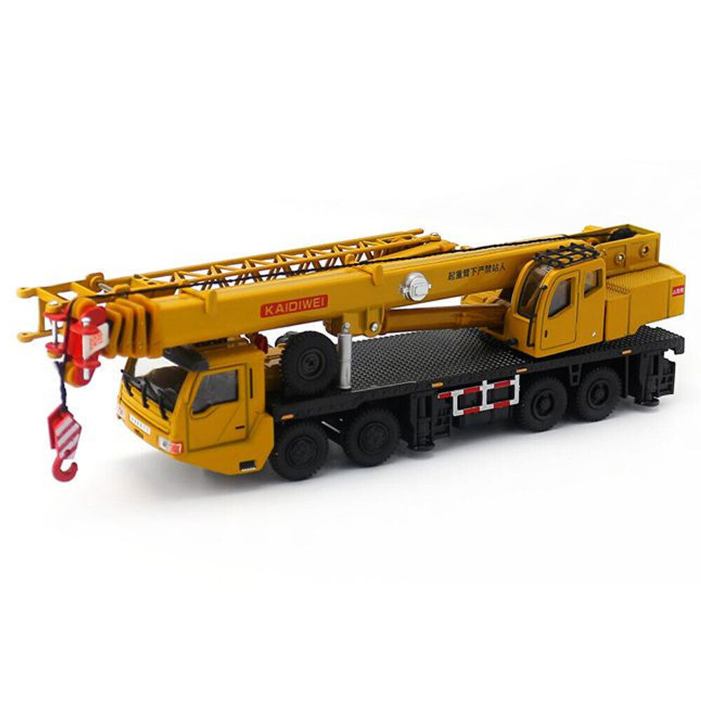 1:55 Crane Truck Construction Vehicle Model Diecast Engineering Toys Kids Gift