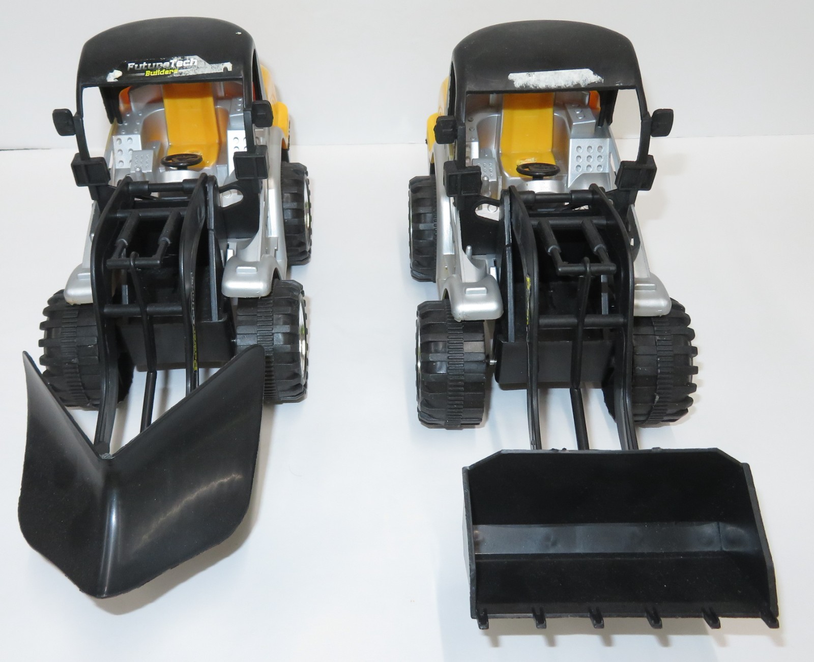 LOT of 4 Future Tech Builders Construction Vehicles Close to GI Joe 1:18 Scale