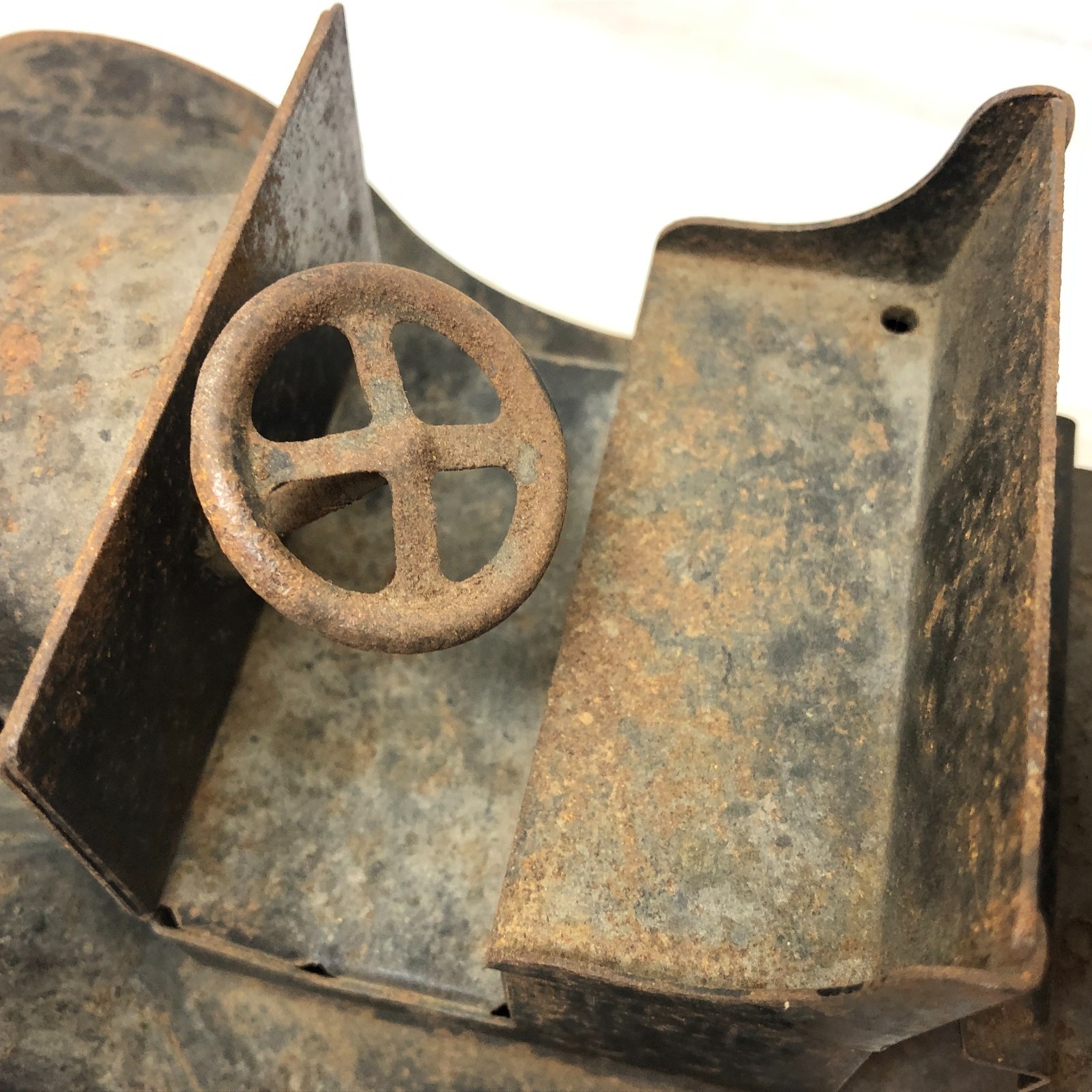 1927 Pressed Steel Buddy L Flivver Contractors Dump Truck 11″ Long Original