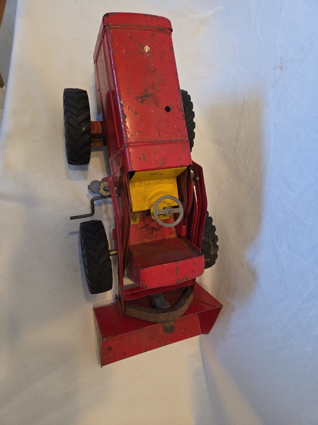 Vintage 1950’s Pressed Steel Nylint Hough Payloader Construction Toy Nice Cond.