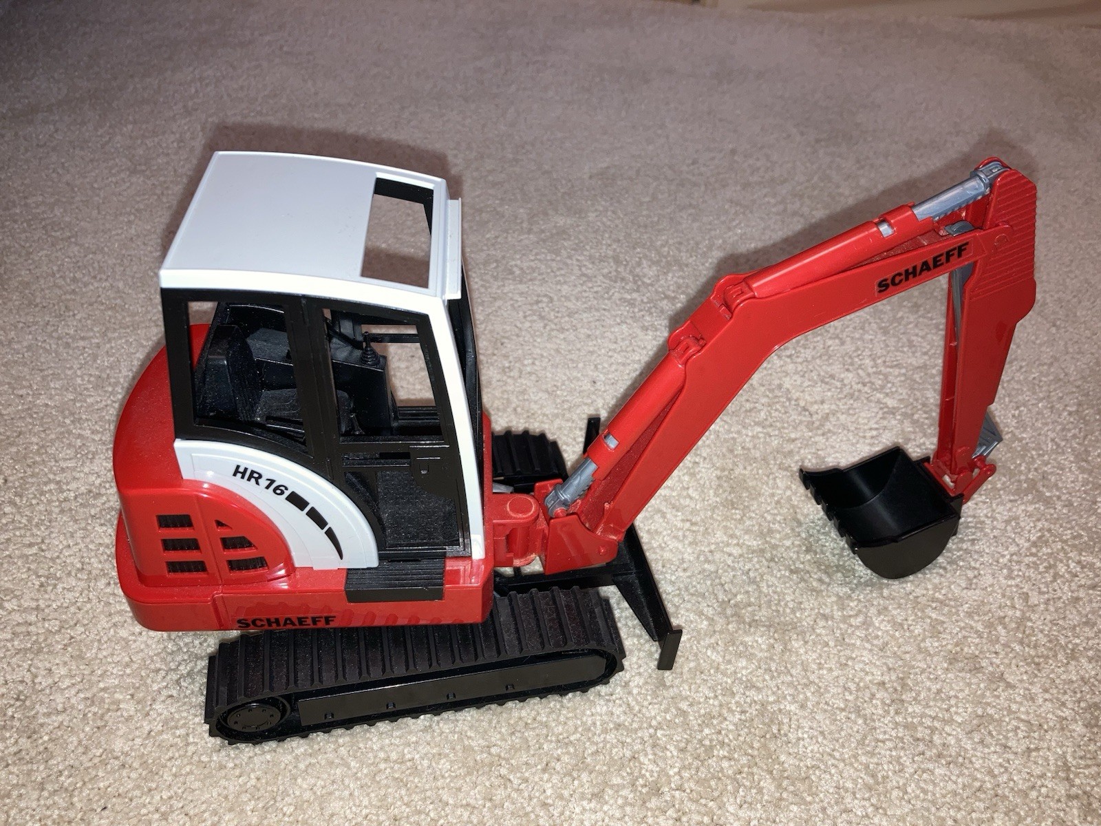 Bruder Toys 1159/01 Pro Series Schaeff HR16 Mini Digger Excavator Toy Model