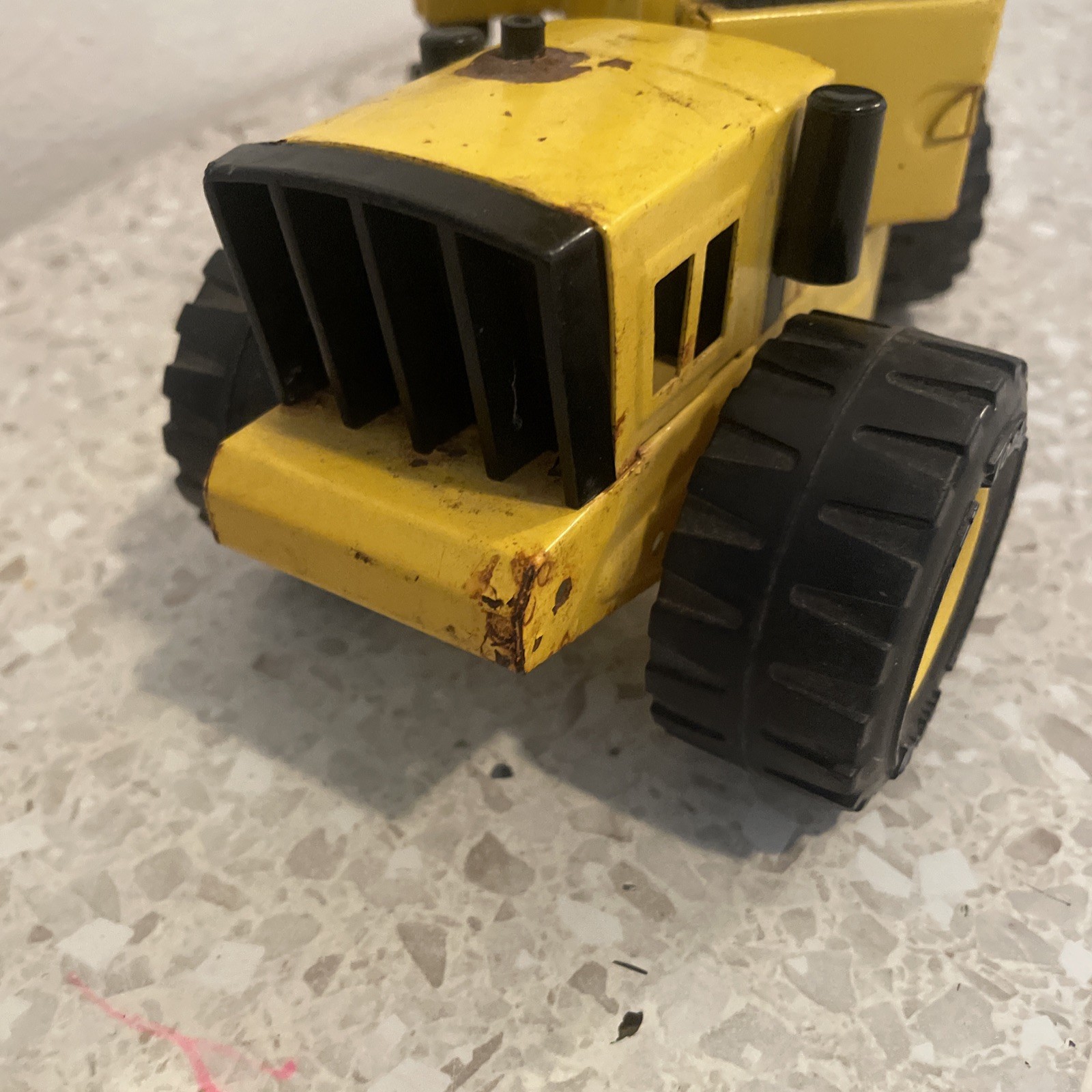 Tonka Forklift Truck # 52900 • XR-101 • Pressed Steel Metal Toy • 1970s Vintage