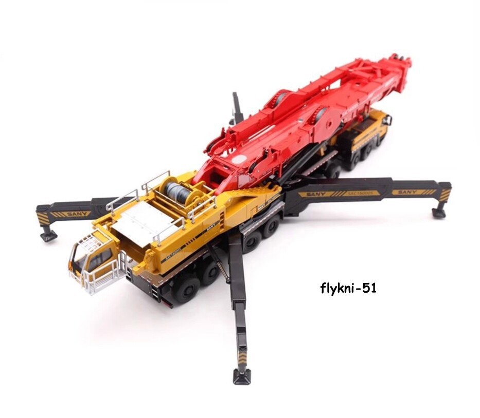 1: 50 SAC16000S All Ground Engineering Crane Alloy Collectible Models Stock