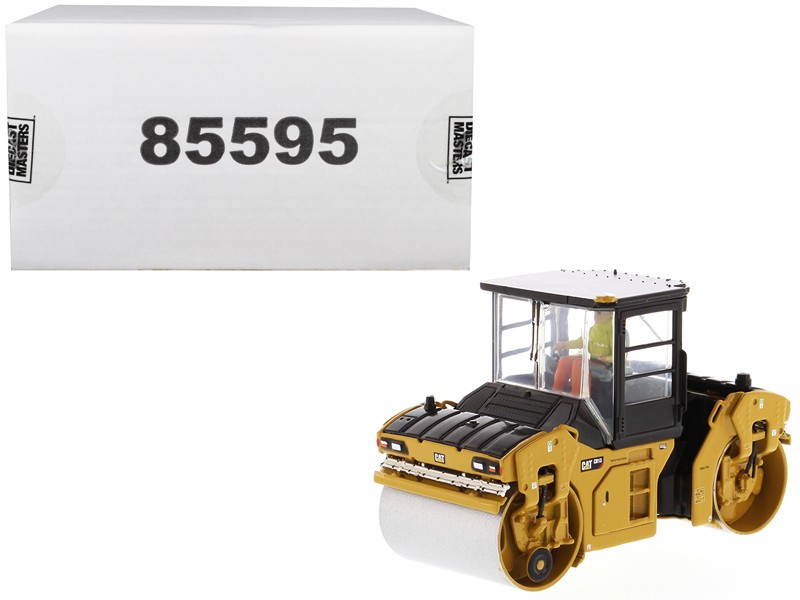 CAT Caterpillar CB 13 Tandem Vibratory Roller with Cab Operator 1/50
