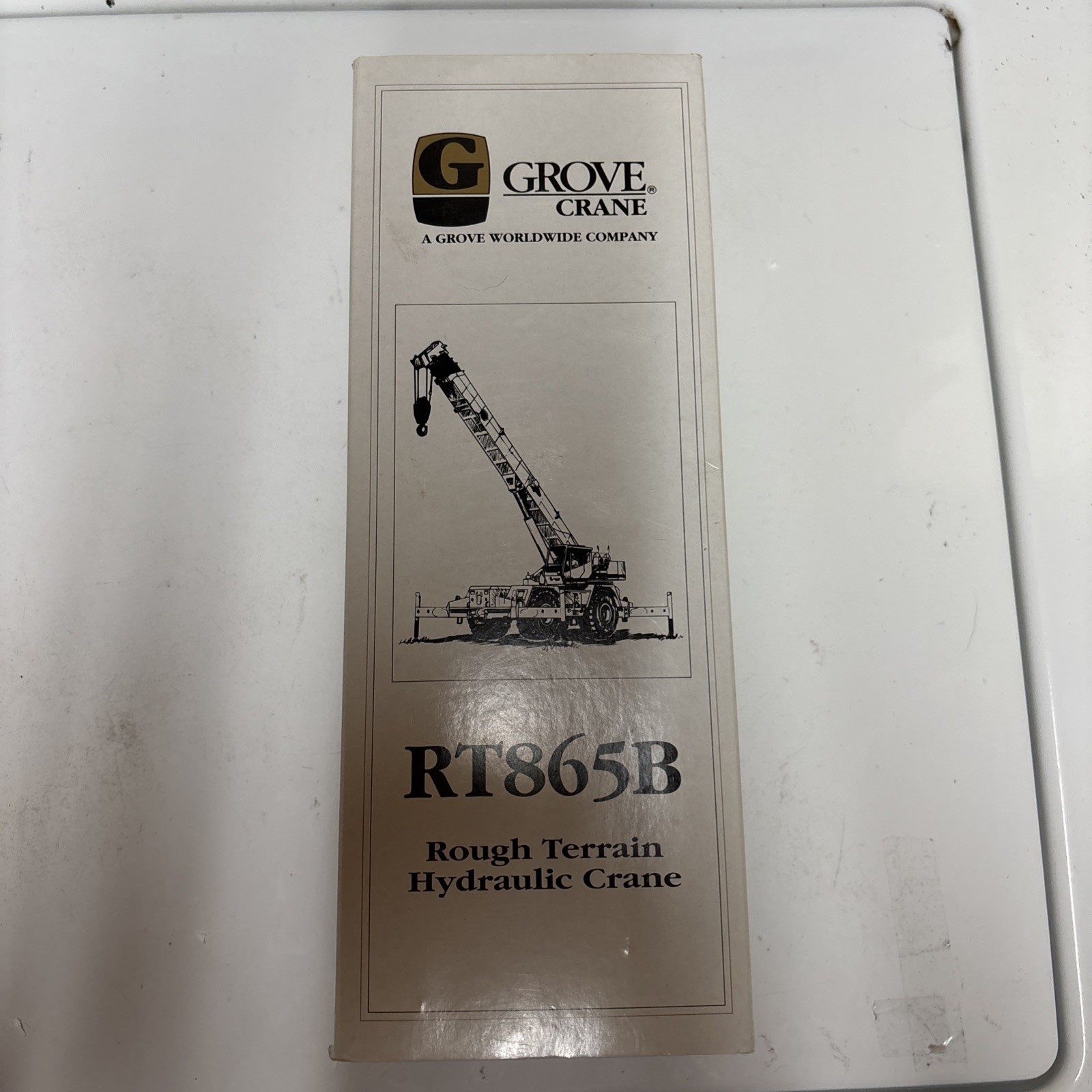 1/55 Grove Model #RT865B Rough Terrain Hydraulic Crane by NZG – Art No 394 NEW