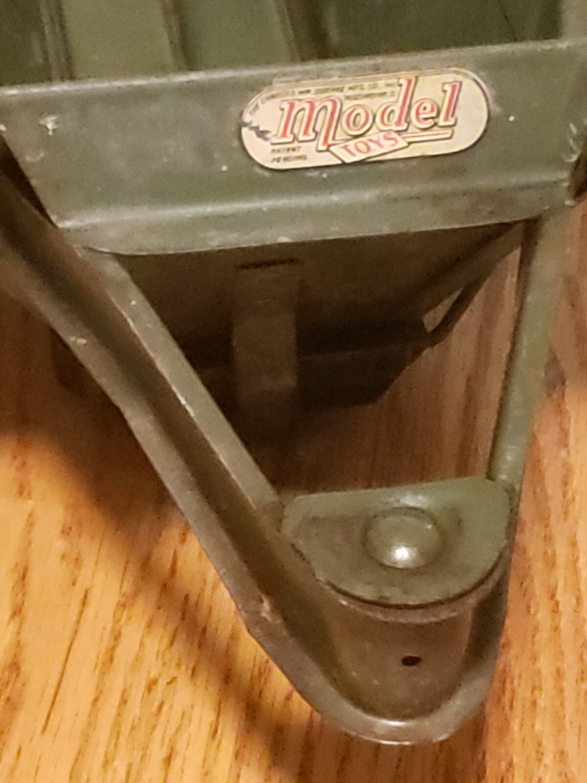 Charles Wm Doepke Metal Toy Euclid THE PIONEER Earth Mover & Tractor Green