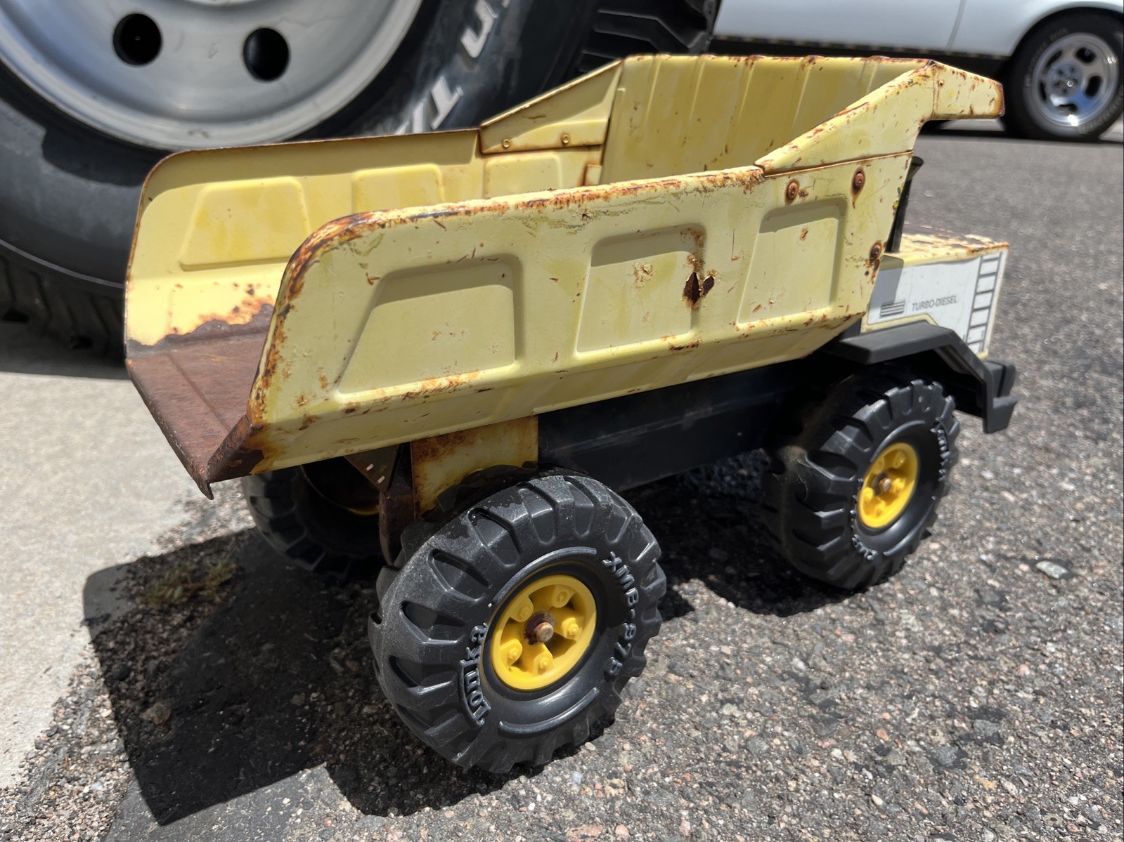 Vintage Metal Tonka Dump Truck Antique Collectible