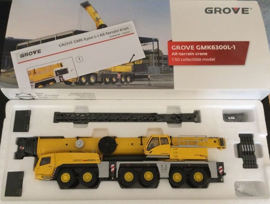 CONRAD,Crane GROVE GMK 6300 L-1, 1/50, CON2114/07