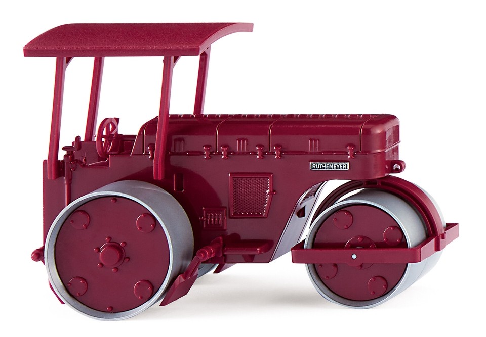 WIKING,Purple-red road roller, 1/87, WIK089805