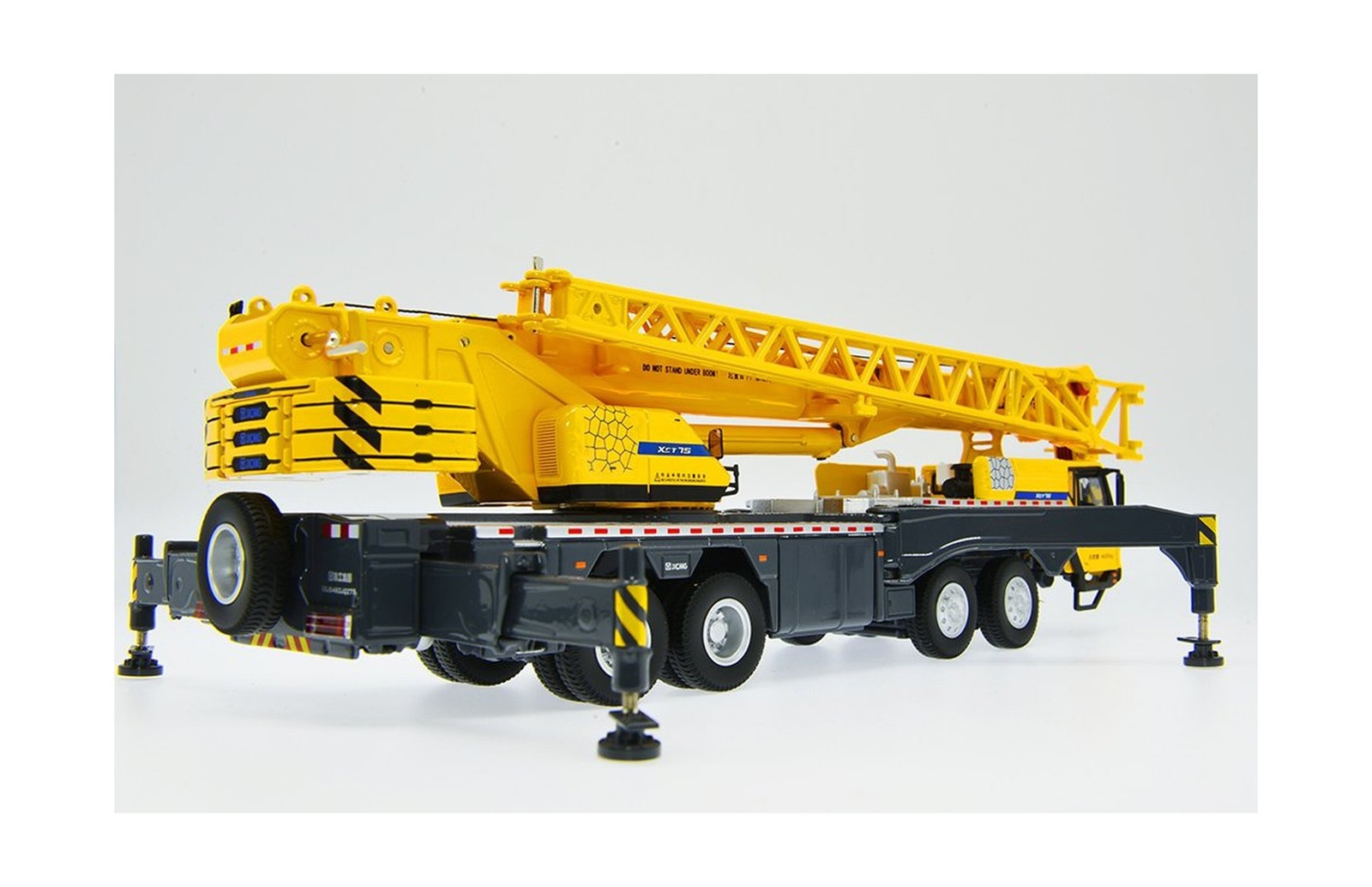 1:50 Scale Model Diecast Construction Machinery XCMG 75 tons Truck Crane Mode…