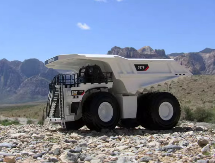 1:50 CAT 797F Off-Highway Truck Mine Dump Truck Construct Machine Diecast Model