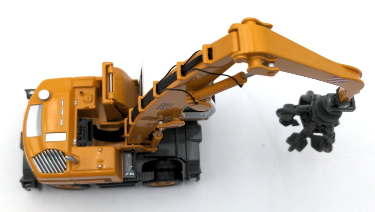 NZG 497 1:50 Scale Diecast Liebherr A316 Excavator w/ Grapple NIB