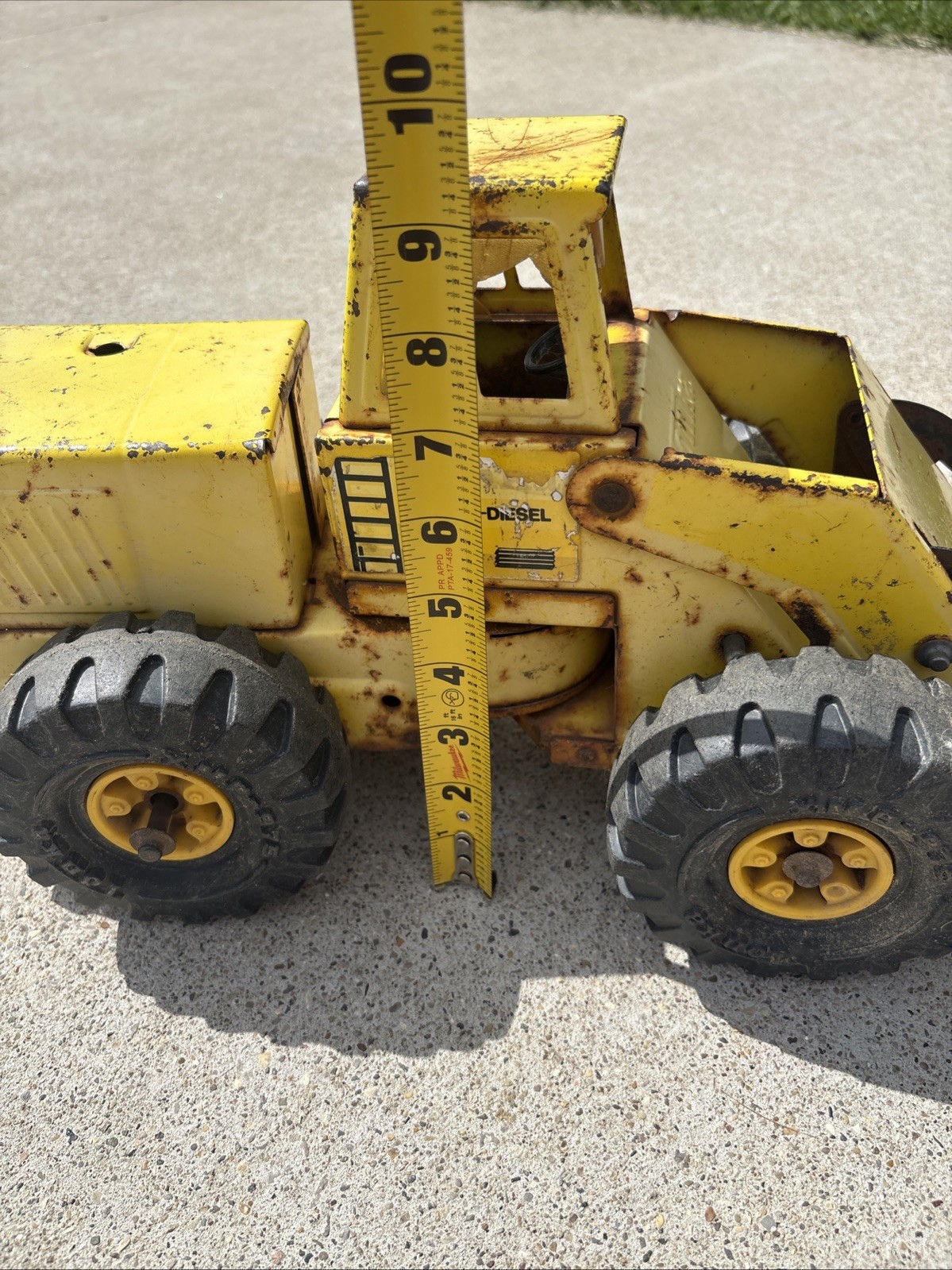 Vintage Tonka Front End Loader turbo Diesel