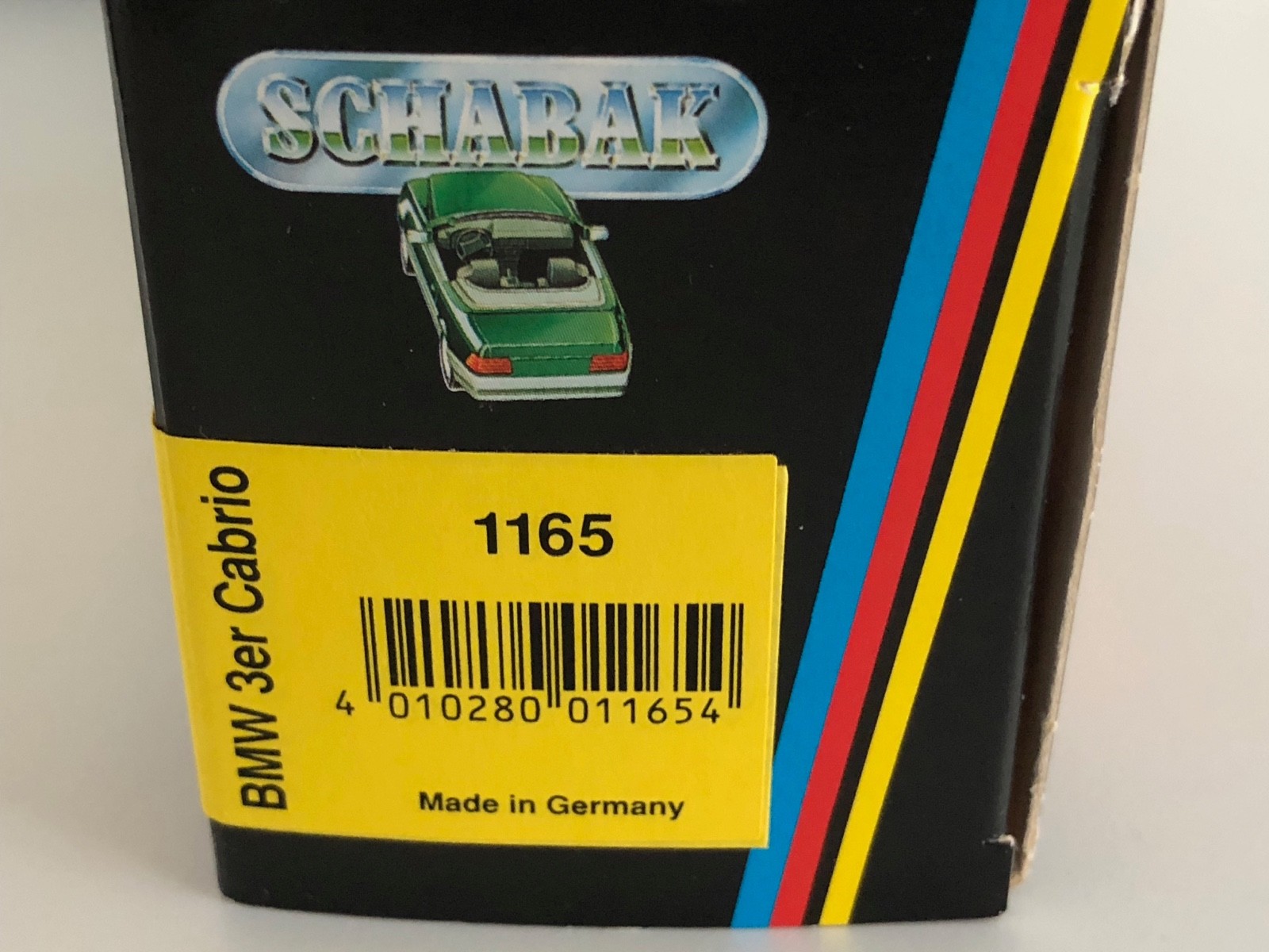 Rare Schabak 1:43 BMW 3 Series E36 Cabrio in Dark Green Metallic Part #1165