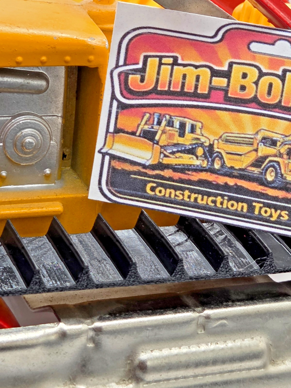 Replacement Replica Track Set for Hubley #505 Crawler – Black 3D TPU