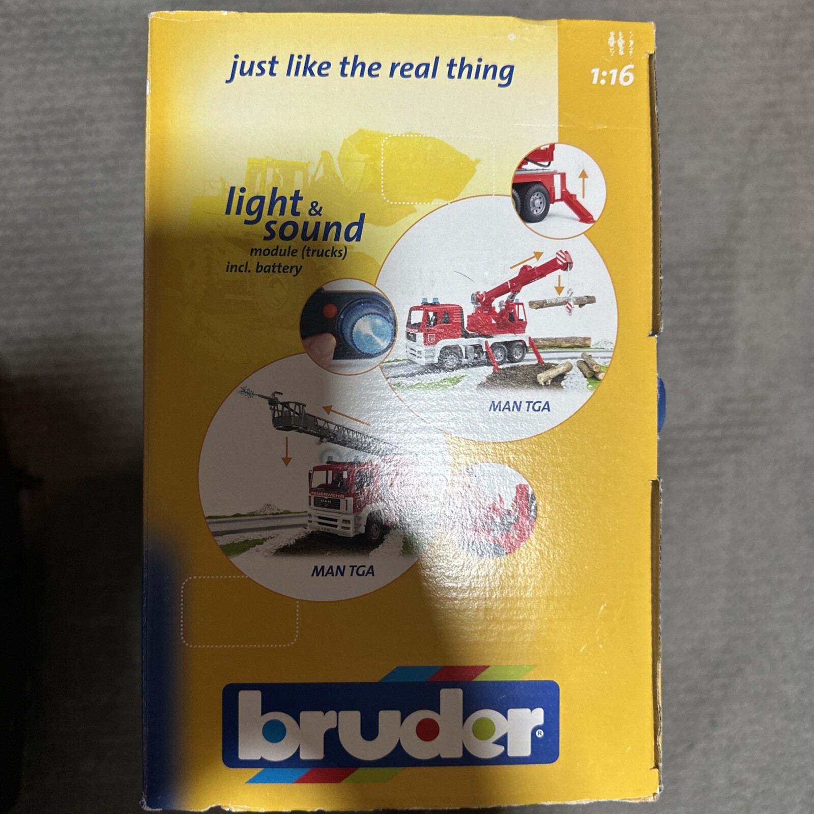 Bruder Tele-Crane TC 4500 Construction Toy Made in Germany Age 4+ New