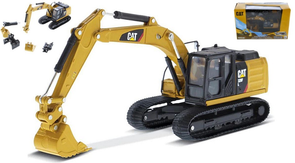 Diecast Master CAT 320F L HYDRAULIC EXCAVATOR 1:64 Scale Model Excavator