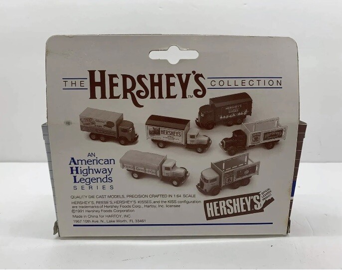 1:64 AHL Hartoy Peterbilt Delivery Truck Car Hershey’s Syrup Diecast Model 1939.