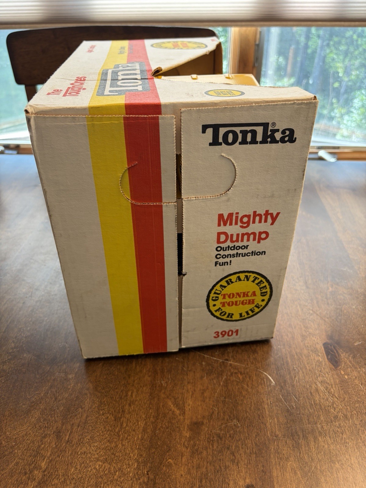 1989 Tonka Mighty Dump Truck #3901 NEW IN BOX- Turbo Diesel- Original Steel