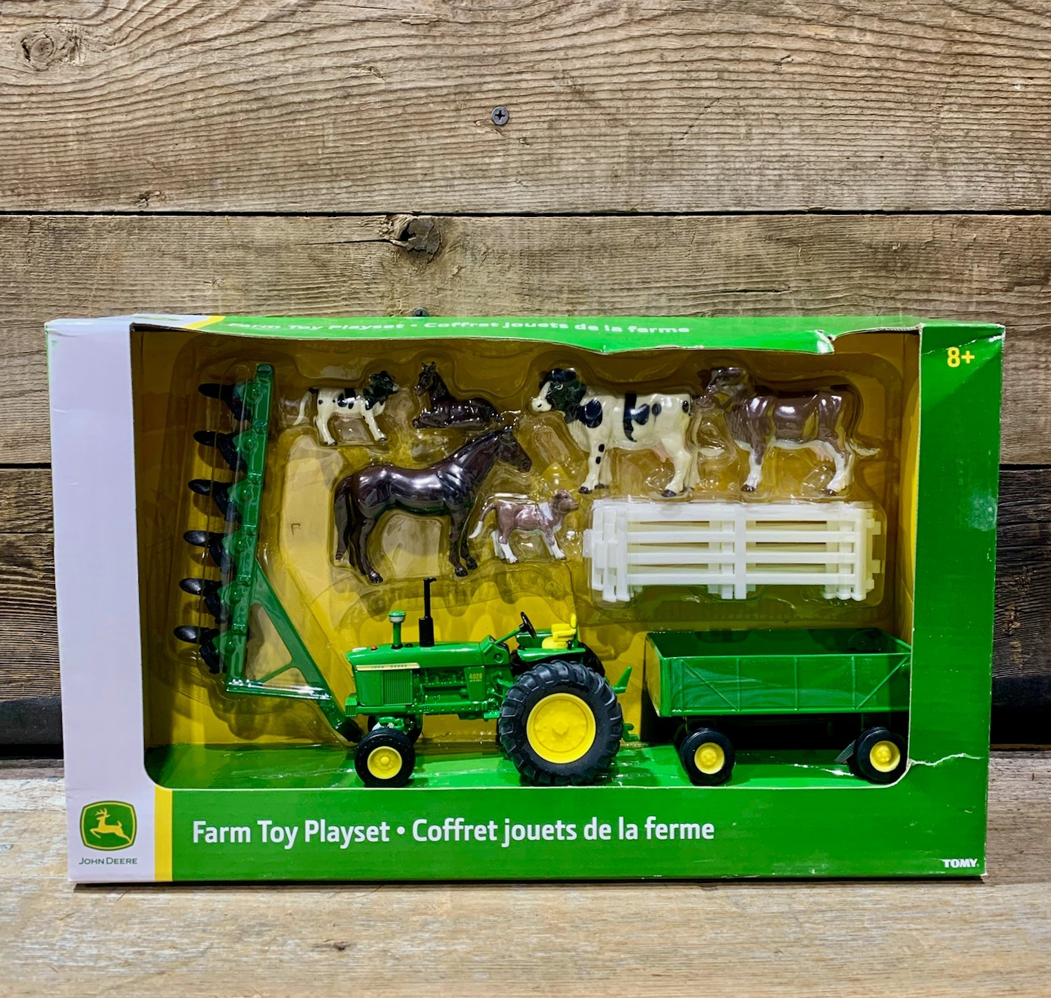 ERTL, Tomy, John Deere, Farm Toy Playset, LP64818, NIB